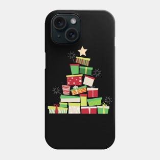 Gift Boxes in the Shape of Christmas Tree Phone Case