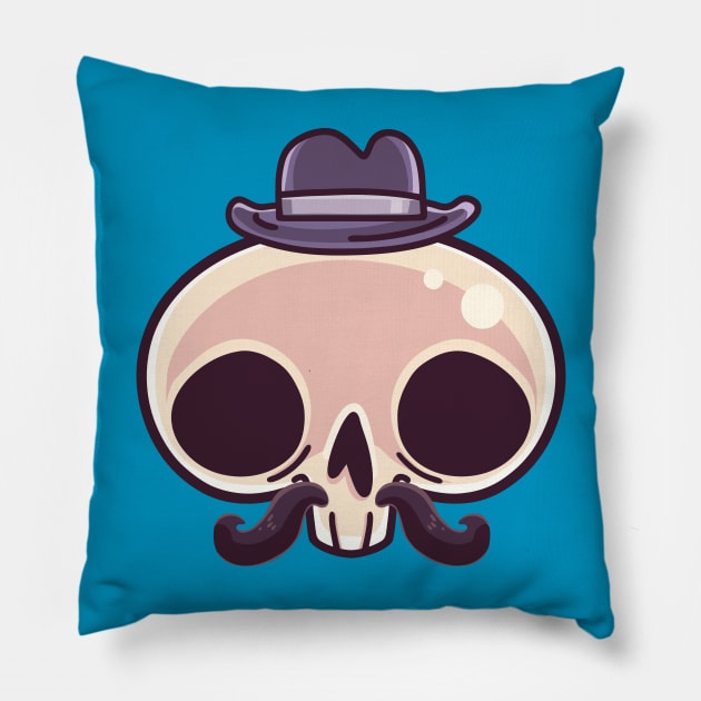 SKeleton Pillow by designtshirtcity