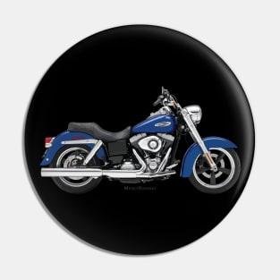 Harley-Davidson Switchback blue, s Pin