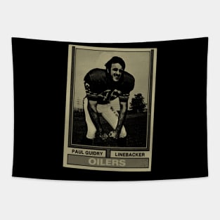 paul guidry - oilers// black white design T-Shirt Tapestry