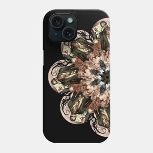 halloween zombie mandala Phone Case