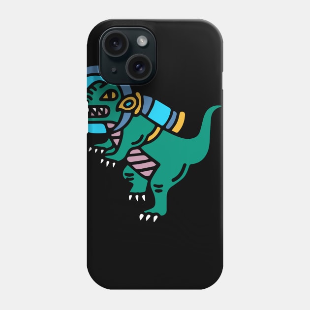 Cute T-Rex Phone Case by dailycreativo