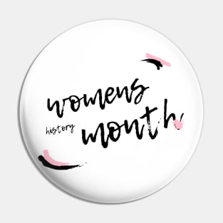 Women's History Month Pin