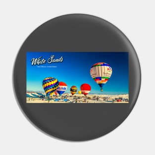 White Sands Hot Air Balloon Invitational Pin