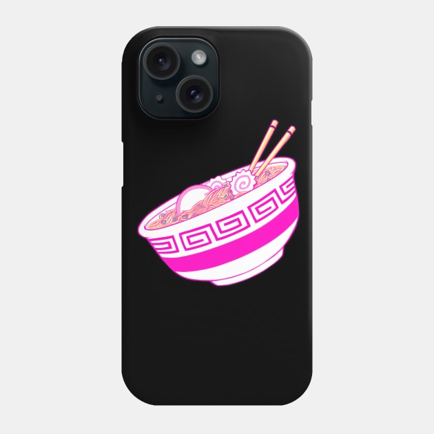 PINK RAMEN Phone Case by iahfy