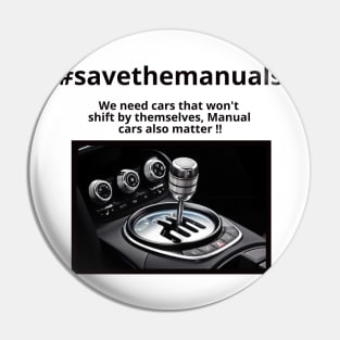 #Savethemanuals Pin