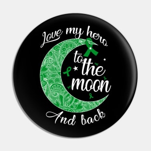love gallbladder cancer hero to the moon Pin