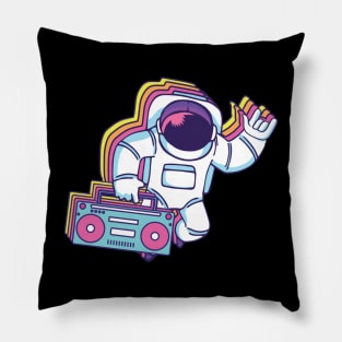 Astronaut Boombox | Radio Space Music Pillow