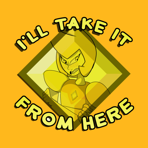 Yellow Diamond in Diamond by Shrew_Boi