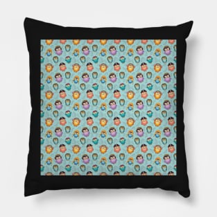 Owl Pattern Pillow