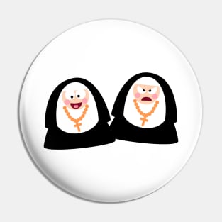 Two Nuns Pin