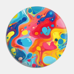 Abstract oil and water mix background Pin