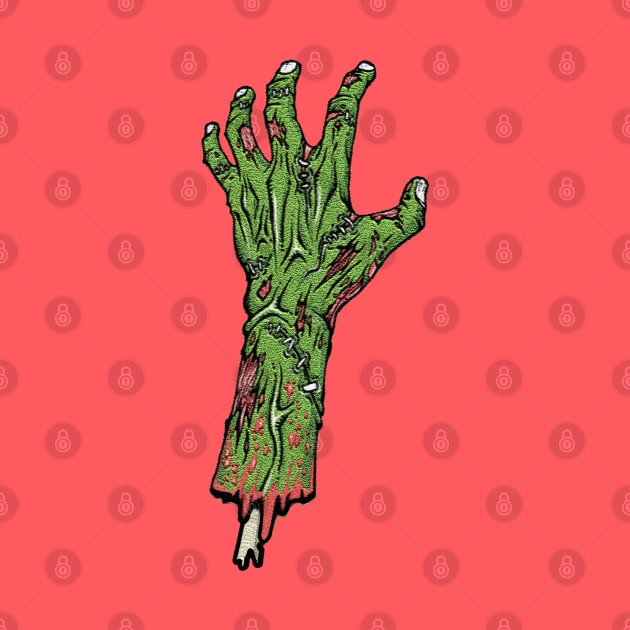 Zombie hand copping a feel by NinthStreetShirts