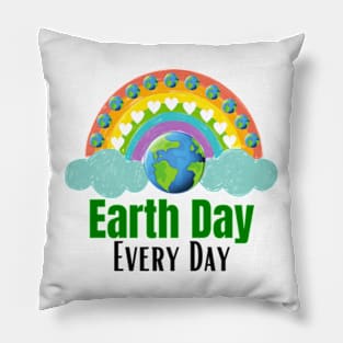 Earth Day Every Day Pillow