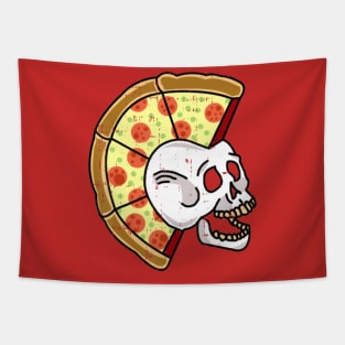 Pizza mohawk punk Tapestry