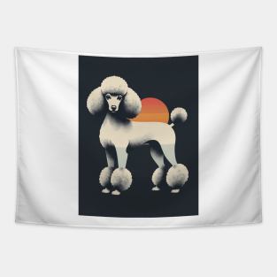 Poodle Dog 3 - Japanese Old Vintage Tapestry