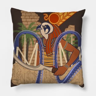 GOD OF WAR - Montu Roller Coaster at Busch Gardens Tampa Pillow