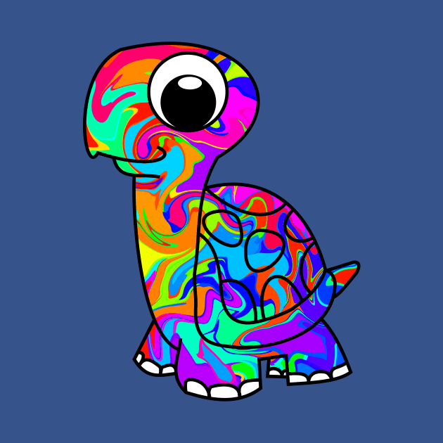 Colorful Tortoise by Shrenk