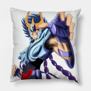 ikki the phoenix in saint seiya myth cloth anime art Pillow