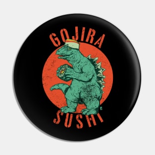 Gojira Sushi Pin