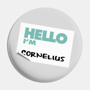 Hello I'm Cornelius Pin