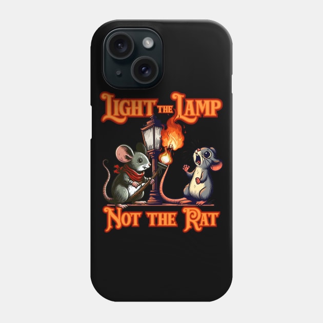 Light the Lamp - Christmas Carol Phone Case by SergioCoelho_Arts