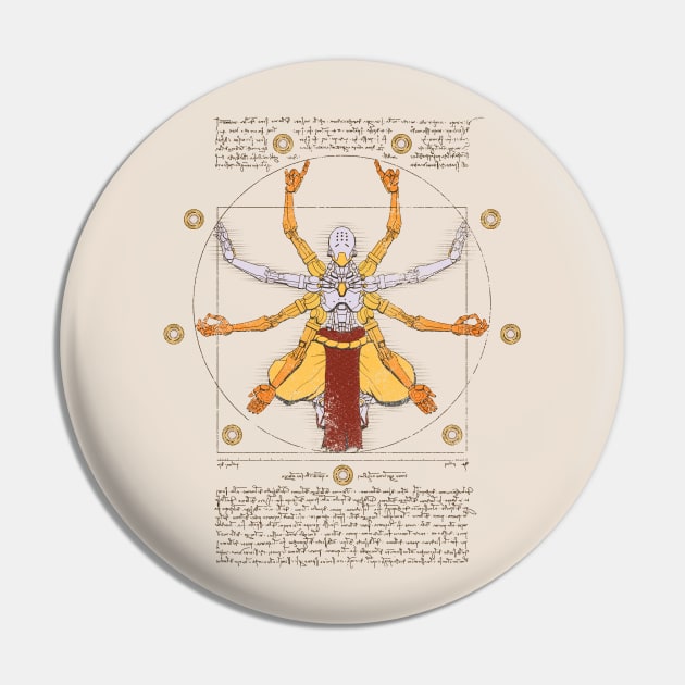 Vitruvian Omnic Pin by The_Interceptor