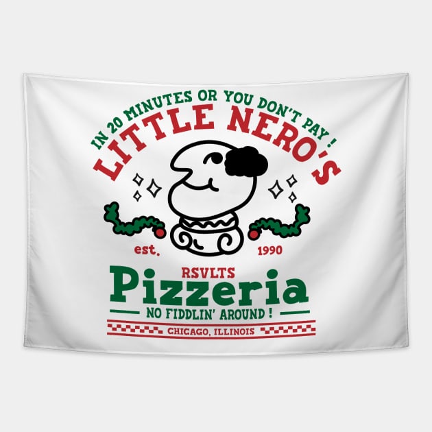 Little Nero's Pizzeria Tapestry by SuperEdu