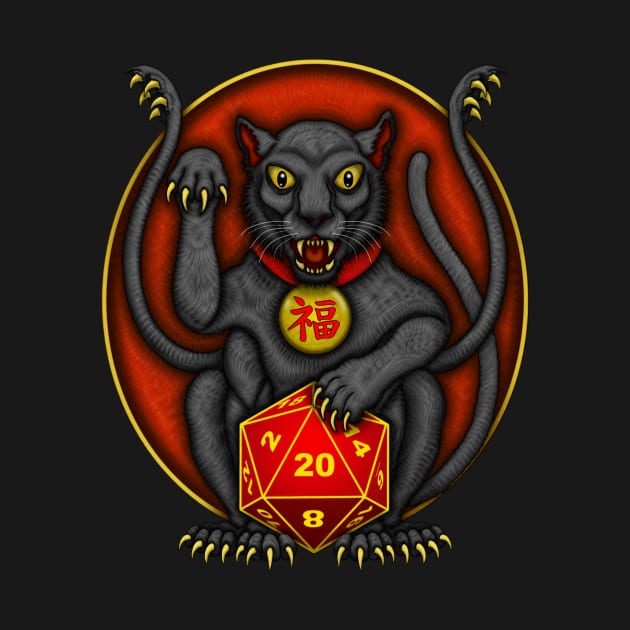 Maneki-Neko Displacer Beast - Azhmodai 2020 by azhmodai