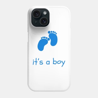 proud new mom,dad its a boy shirt "  Its A Boy Pregnancy  " Neowestvale, little one,newborn ( mom to be gift ) mother of boy, ( dad to be gift ) Phone Case