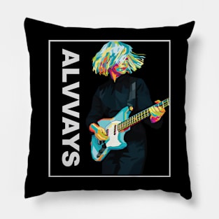 Molly Rankin Alvvays In Wpap Art Style Pillow