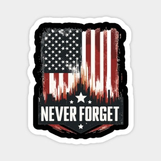 Memorial Day, Never Forget Magnet