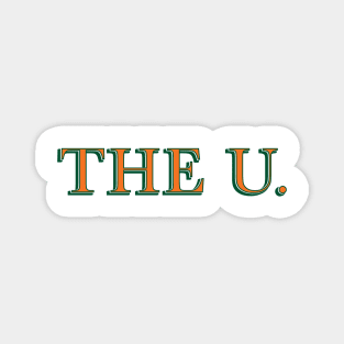 UMiami Sticker Magnet