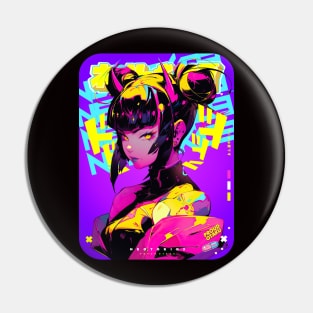 STREET FIGHTER 🟨🟪 JURI HAN - PRINCESS OF NEO SHADOLOO 🟪🟨 ANIME MANGA GAMING - FIGHTING GAME CULTURE Pin