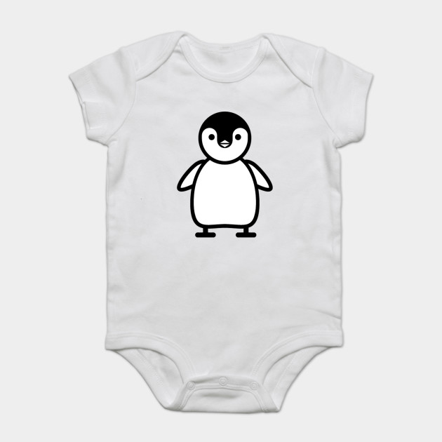 penguin onesie baby