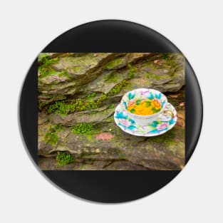 Tea On the Rocks Pin