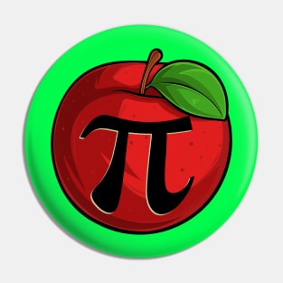 Apple Pi Math Joke Pin