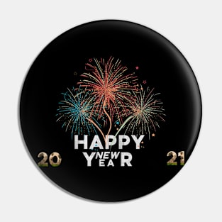 Happy New Year 2021 Pin