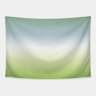 Fresh & Cool Gradient in Green & Blue Ombre Colors Tapestry