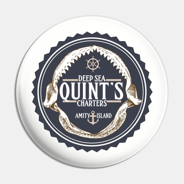 Quint's deep sea charter Pin by ZombieNinjas