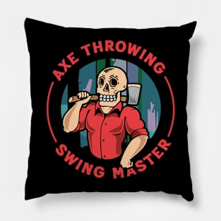 Throwing Axe Swing Master Pillow