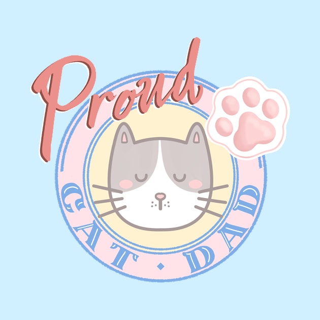 Proud cat dad by CriticalCat