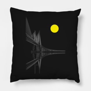 Beautiful bridge Pillow