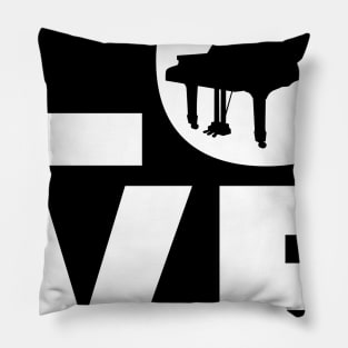 Love Piano Gift For Pianists Pillow