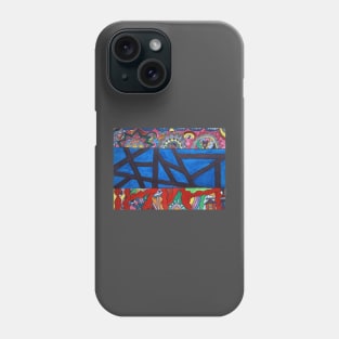 Abstract & Nakshi art. Phone Case