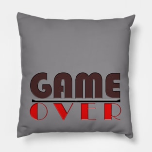 Game over Pillow