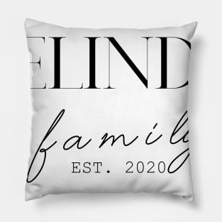 Belinda Family EST. 2020, Surname, Belinda Pillow