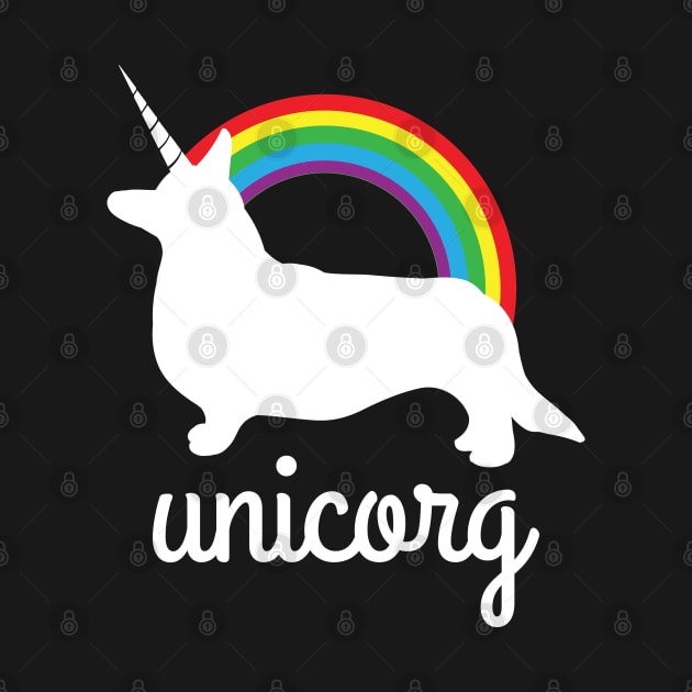 Unicorg Corgi Unicorn by Dirt Bike Gear