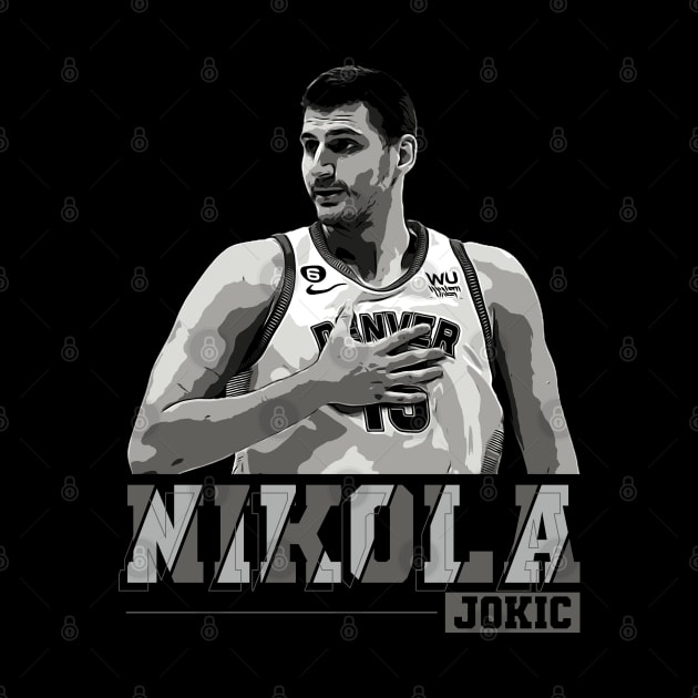 Nikola Jokic by Aloenalone