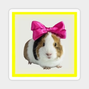 Fleabag Cafe Guinea Pig Magnet